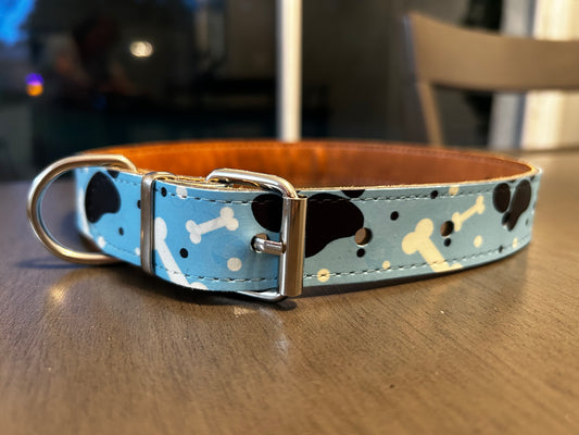 Faux Leather Dog Collar